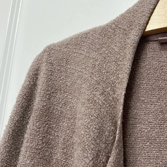 Barefoot Dreams Cozychic Lite Knit Drape-front Cardigan in blush pink size 6/7 - Picture 2 of 7